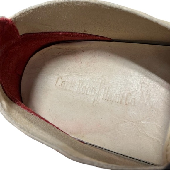 Vintage Cole Haan Leather Chukka Boots Men’s Beige Lace-Up Dress Casual Shoes 11 - Picture 8 of 9